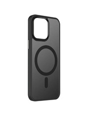 Чохол Metal Buttons with MagSafe Colorful для Apple iPhone 15 Plus Black