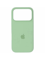 Чохол Silicone Case Full Aquarelle для iPhone 17 Pro Max Mint