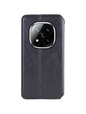 Чохол-книжка GETMAN Cubic (PU) для Xiaomi Redmi Note 15 Pro+ 5G Black Black (6901837452)