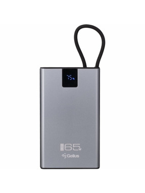 Павербанк Gelius Veyron GP-PB312 1xUSB-C + 1xUSB-A 65W 20000mAh Black (101556)