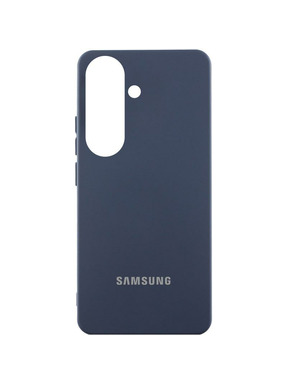 Чохол Silicone Cover Lakshmi (AAA) with Logo для Samsung Galaxy S26 SM-S942 Midnight Blue (6938420751)