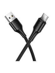 Кабель синхронізації Hoco X120 USB to Type-C 20W 1m Black