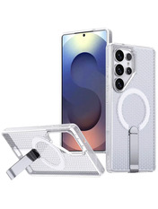 Чохол Breeze with MagSafe stand для Samsung Galaxy S26 Ultra Transparent Transparent (6937814025)