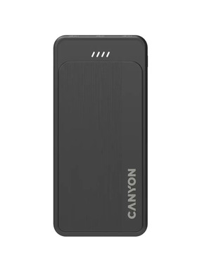 Павербанк Canyon OnPower 100 1xUSB-C + 2xUSB-A 12W 10000mAh Black (CNS-CPB100B)