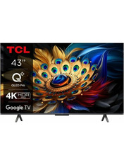 Телевізор TCL 43C69B 43" Smart TV Black (43C69B)