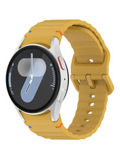 BeCover Ribbed Tape 20mm Жовтий Yellow (712051)