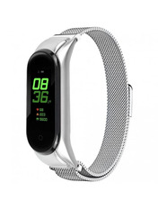 Pino Milanese Loop Mi Band 5/6/7 Сріблястий Silver