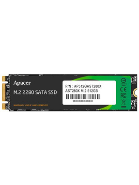 SSD накопичувач Apacer AST280X M.2 2280 512GB SATA3 (AP512GAST280X)