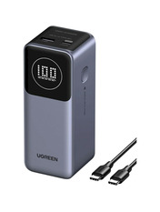 Павербанк Ugreen PB724 1xUSB-C + 1xUSB-A 100W 12000mAh Grey