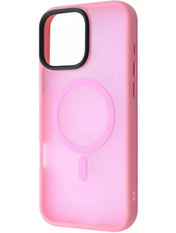 Чохол Wave Matte Insane Case with Magnetic Ring для Apple iPhone 16 Pro Max Pink Pink (6937182045)