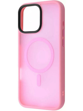 Чохол Wave Matte Insane Case with Magnetic Ring для Apple iPhone 16 Pro Max Pink (6937182045)