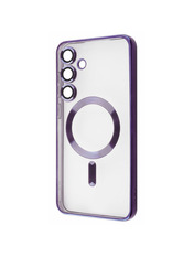 Чохол Wave Metal Color Case with Magnetic Ring для Samsung Galaxy S25 FE S731 Deep Purple Deep Purple (6931870245)