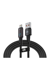 Кабель синхронізації ArmorStandart AT-AL USB to Lightning Black 1,2 Ні 12W 1,2m Black (ARM75864)