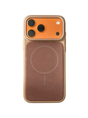 Чохол TechWoven Hybrid with MagSafe для Apple iPhone 17 Pro Max Gold (6901758324)