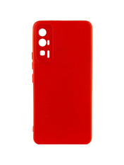 Чохол Silicone Cover Lakshmi Full Camera (A) для Xiaomi Poco F5 Pro Red Red (6901374582)