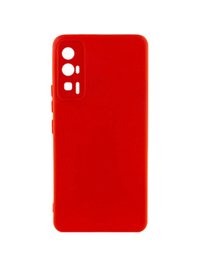 Чохол Silicone Cover Lakshmi Full Camera (A) для Xiaomi Poco F5 Pro Red (6901374582)