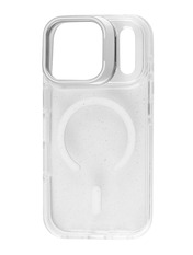 Чохол BeCover FIBRA Star Shine with MagSafe для Apple iPhone 17 Pro White White (715431)