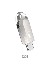 USB накопичувач Hoco UD8 Smart Drive 32GB Silver (HOCOUD8OTGS/32GB) 32 ГБ