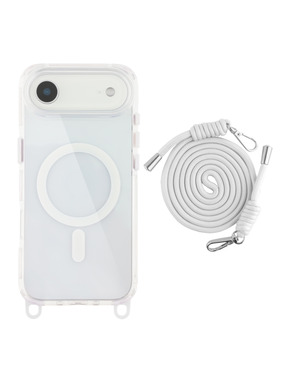 Чохол LanyardCase with MagSafe для Apple iPhone 17 Air White (6924180375)
