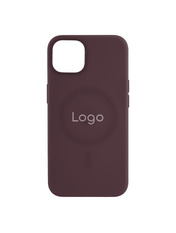 Чохол Silicone Case with MagSafe+SplashScreen для Apple iPhone 12/12 Pro Plum Plum (6927840513)