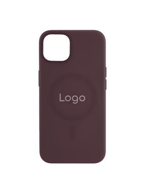 Чохол Silicone Case with MagSafe+SplashScreen для Apple iPhone 12/12 Pro Plum (6927840513)