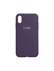 Чохол Silicone Case Full Size (AA) для Apple iPhone X/XS Amethyst Amethyst (6931758204)