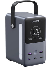 Павербанк Ugreen PB770 2xUSB-C + 3xUSB-A Grey 300 48000 300W 48000mAh Grey (25286)