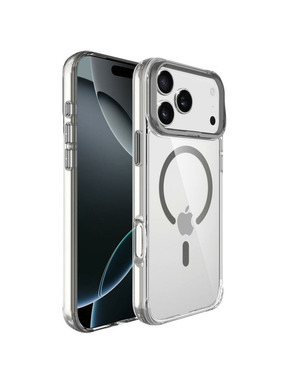 Чохол Space Case Apex with MagSafe для Apple iPhone 17 Pro Max Grey (6917485023)