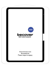Захисне скло BeCover 10D Apple iPad Air 13 2024 (711676) Захисне скло для планшетів