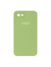 Чохол Silicone Case Square Full Camera для Apple iPhone 7/8/SE 2 Mint Mint (6938172950)