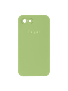 Чохол Silicone Case Square Full Camera для Apple iPhone 7/8/SE 2 Mint (6938172950)