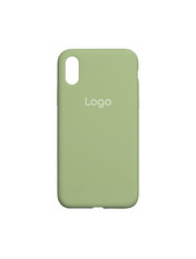 Чохол Silicone Case Full Size (AA) для Apple iPhone XS Max Mint Mint (6927041853)