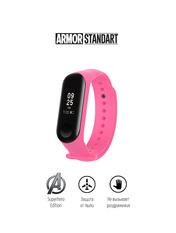 ArmorStandart Superhero Edition Mi Band 3/4 Рожевий Pink (ARM55067)