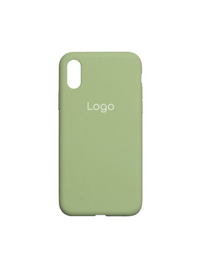 Чохол Silicone Case Full Size (AA) для Apple iPhone XS Max Mint (6927041853)