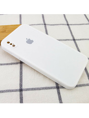 Чохол Silicone Case Full Aquarelle для Apple iPhone X/XS White
