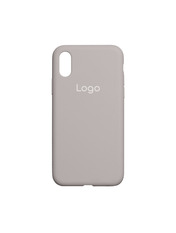 Чохол Silicone Case Full Size (AA) для Apple iPhone X/XS Pebble Pebble (6972839104)