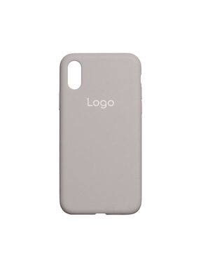 Чохол Silicone Case Full Size (AA) для Apple iPhone X/XS Pebble (6972839104)