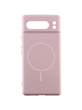 Чохол Silicone Cover Lakshmi Full Camera (AA) with Magnetic Fit для Google Pixel 8 Pro Pink Sand (6924871053)
