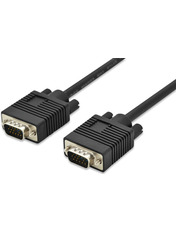 Кабель передачі відео Digitus VGA to VGA Black 3 Ні 3m Black (AK-310103-030-S)