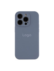 Чохол Silicone Case Full Size with Frame для Apple iPhone 14 Pro Lavender Grey Lavender Grey (6931850274)