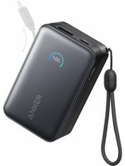 Павербанк Anker Nano 2xUSB-C + 1xUSB-A Black 45W 10000mAh Black (A1638H11)