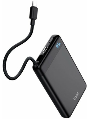Павербанк Trust Fiera 2xUSB-C 20W 10000mAh Black (25880)