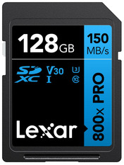 Карта пам'яті Lexar 800x Pro SDXC 128GB UHS-I U3 128 ГБ