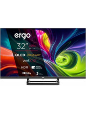 Телевізор Ergo Q9200 яHD Ready Black Так 32 32" Smart TV Black (32WHQ9200)