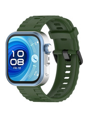 BeCover Ribbed Tape Huawei Watch Fit 3 Зелений Army Green (714110)
