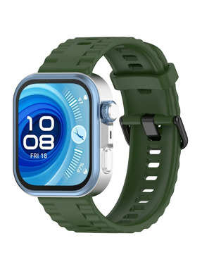 BeCover Ribbed Tape Huawei Watch Fit 3 Army Green (714110)