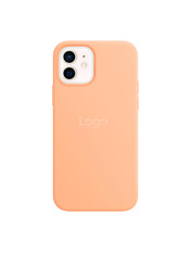 Чохол Silicone Case with MagSafe для Apple iPhone 12/12 Pro Cantaloupe Cantaloupe (6927053814)