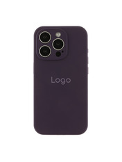 Чохол Silicone Case Full Size with Frame для Apple iPhone 15 Pro Elderberry Elderberry (6948201753)
