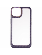 Чохол Carbon Style для Apple iPhone 14 Purple