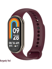 BeCover Mi Band 8 Бордовий Burgundy Red (709378)